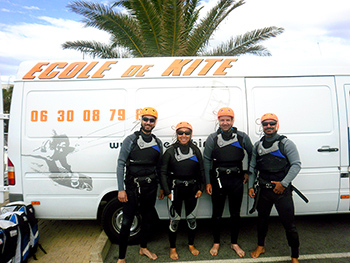 cours kite surf hyères école itinérante