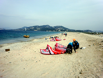 cours kite surf hyères et carqueiranne