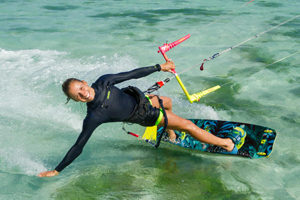 kite surf femme